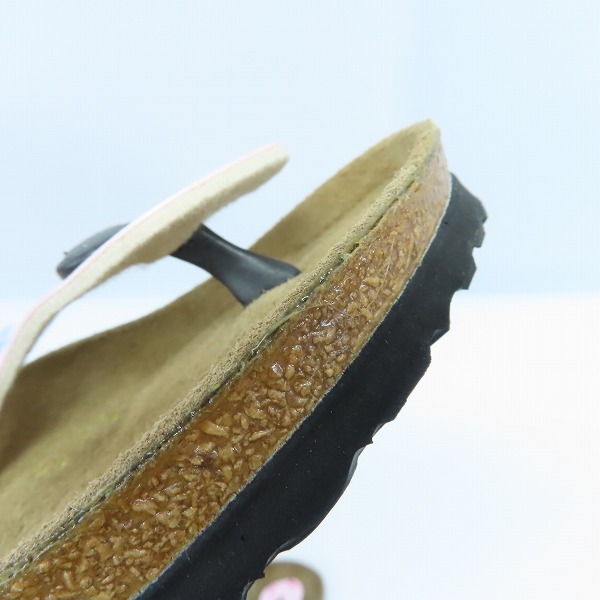 実際に弊社で買取させて頂いたBIRKENSTOCK/ビルケンシュトック Popillio  Gizeh/ギゼ  花柄/アリゾナ チェリー柄 サンダル/22.5/23.0  2点セットの画像 7枚目