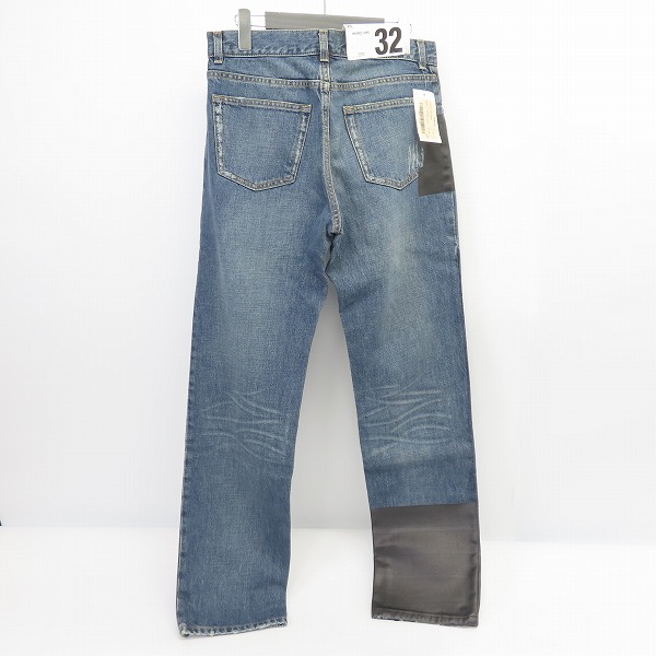 実際に弊社で買取させて頂いたHELMUT LANG/ヘルムートラング ペイントデザイン デニムパンツ size：32の画像 1枚目