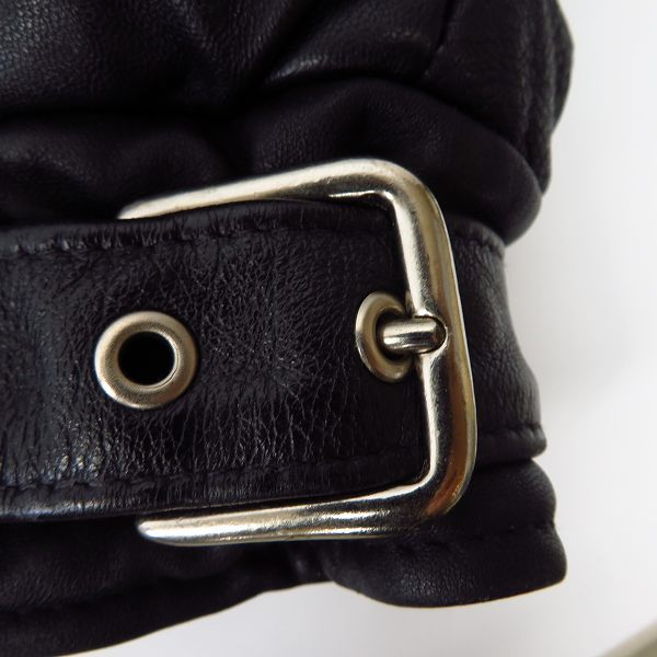 実際に弊社で買取させて頂いたSchott×GOODENOUGH/ショット×グッドイナフ Perfecto/パーフェクト レザー ダウンジャケット/Mの画像 6枚目