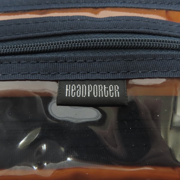 実際に弊社で買取させて頂いたHEAD PORTER/ヘッドポーター タンカーペンケース　ネイビー/紺の画像 5枚目