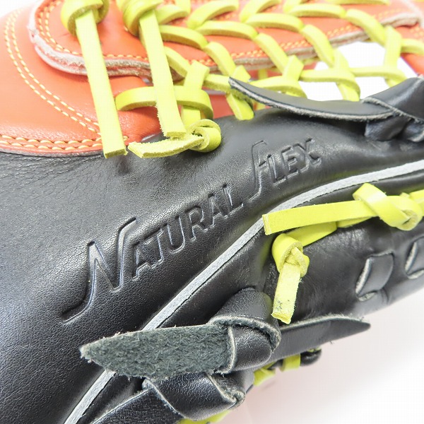 実際に弊社で買取させて頂いた【未使用】Hi-Gold/ハイゴールド 己極 軟式 外野手用 グラブ/グローブ OKG-728SPの画像 6枚目