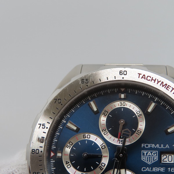 実際に弊社で買取させて頂いたTAG HEUER/タグホイヤー フォーミュラ1 クロノグラフ CAZ2015-0の画像 5枚目
