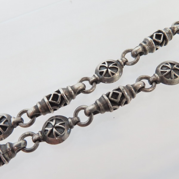 実際に弊社で買取させて頂いたLord Camelot/ロードキャメロット LC1007 TYPE A GNT デザインチェーンネックレスの画像 3枚目