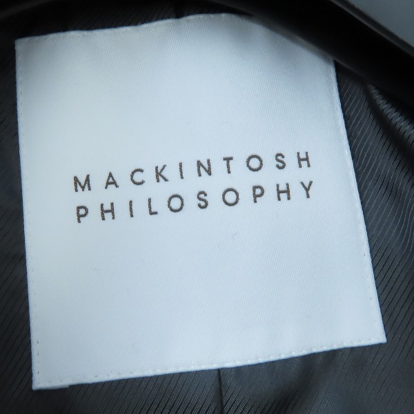 実際に弊社で買取させて頂いたMACKINTOSH PHILOSOPHY/マッキントッシュ フィロソフィー アドミラル メルトン コート/36の画像 2枚目