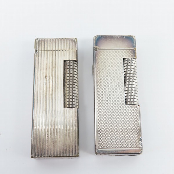 実際に弊社で買取させて頂いたdunhill/ダンヒル ローラーガスライター スリム シルバーの画像 1枚目