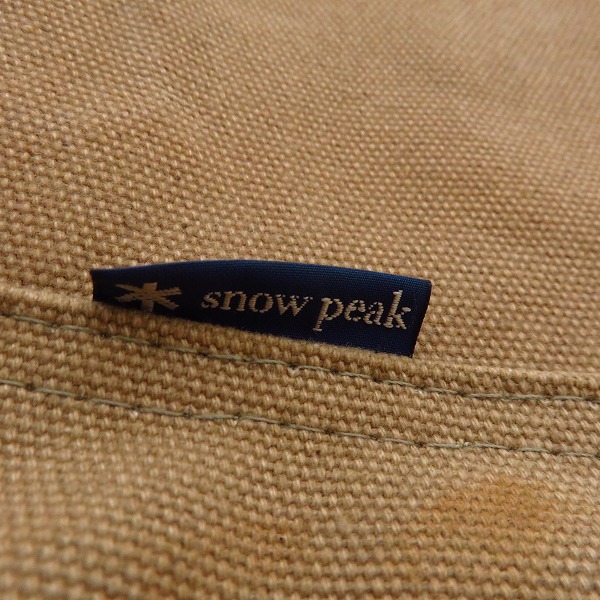 実際に弊社で買取させて頂いたsnow peak/スノーピーク ローチェア30 カーキ LV-091BRの画像 3枚目