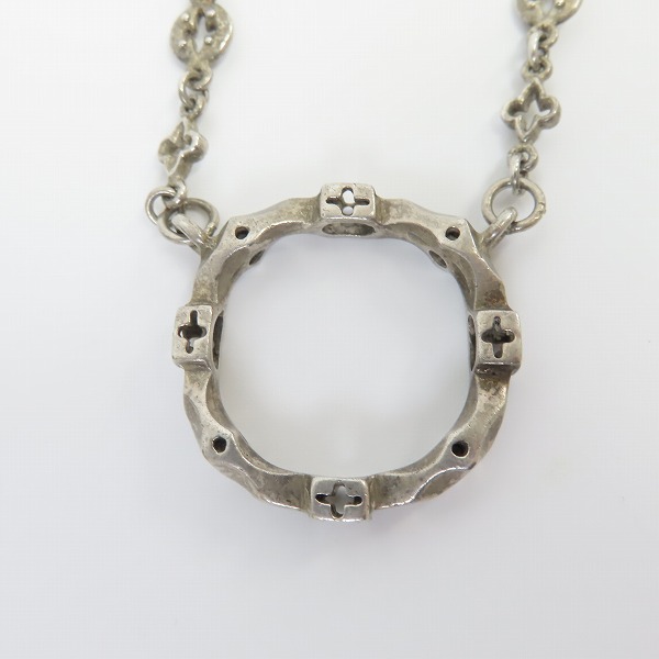 実際に弊社で買取させて頂いたLoree Rodkin/ローリーロドキン サークルモチーフ クロスチャーム デザインチェーンネックレスの画像 1枚目