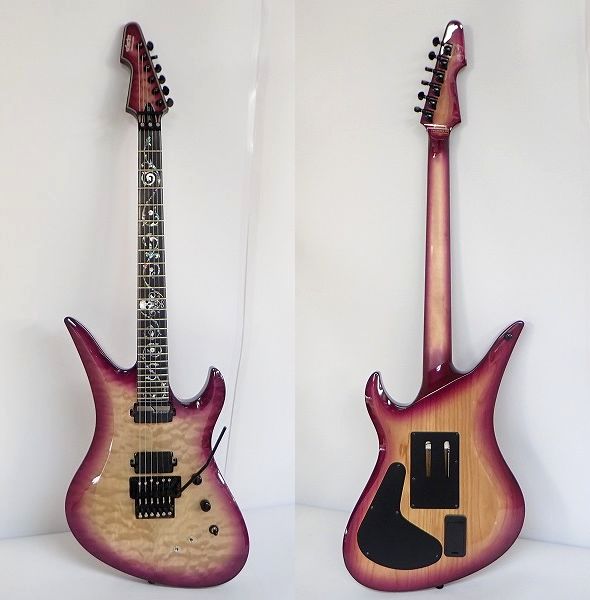 実際に弊社で買取させて頂いた★【美品】SCHECTER/シェクター Nikki Stringfield A-6 FR S Maiden Mist/ニッキー ストリングフィールド モデルの画像 1枚目