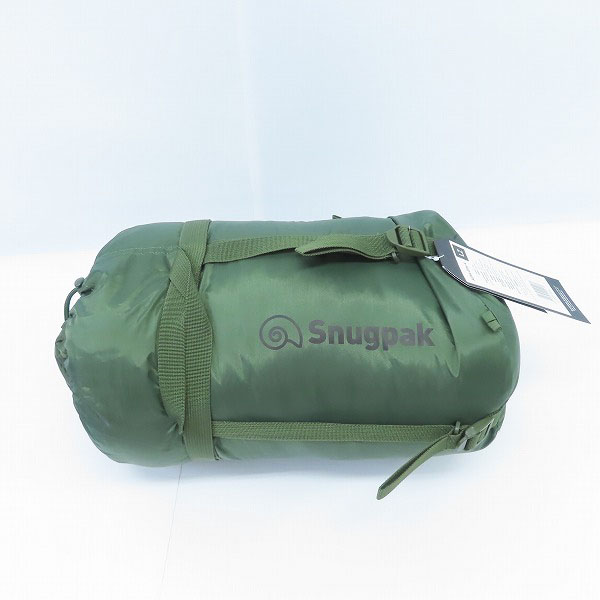 実際に弊社で買取させて頂いたSnugpak/スナグパック ソフティーエリート4 レフトハンド オリーブ 寝袋 キャンプ/アウトドアの画像 7枚目