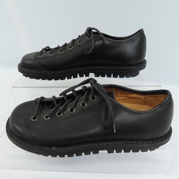 実際に弊社で買取させて頂いたtrippen/トリッペン レースアップ レザーシューズ ブラック 9501/40の画像 3枚目