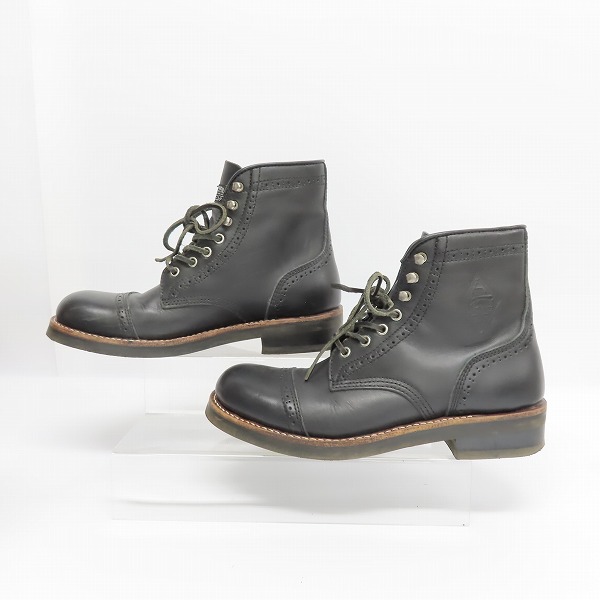 実際に弊社で買取させて頂いたTHE CRIMIE/クライミー DIRT ストレートチップレースアップブーツ C1B1-AC21 26.0cmの画像 3枚目