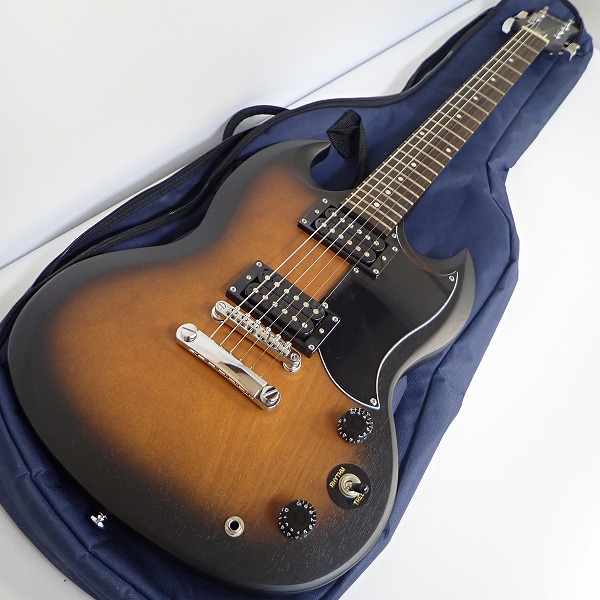 実際に弊社で買取させて頂いた★Epiphone/エピフォン SG Special VE Worn Vintage Sunburst ソフトケース付き