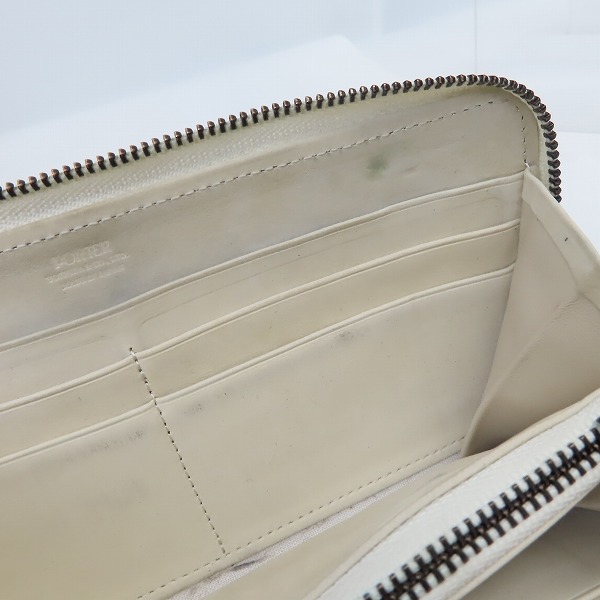 実際に弊社で買取させて頂いたWhite Mountaineering×PORTER/ホワイトマウンテニアリング×ポーター レオパードプリント ウォレット/財布の画像 8枚目