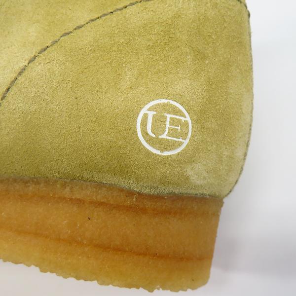 実際に弊社で買取させて頂いた【未使用】ユニフォームエクスペリメント×クラークス ワラビーブーツ ベージュ系 UE-120117/8.5Gの画像 6枚目