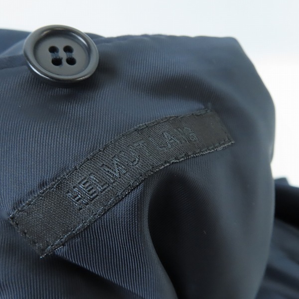 実際に弊社で買取させて頂いたHELMUT LANG/ヘルムートラング タキシードジャケット 48の画像 4枚目