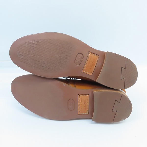 実際に弊社で買取させて頂いたAllen Edmonds/アレンエドモンズ NOMAD レザー チャッカブーツ 2310/10Dの画像 2枚目