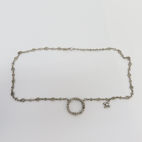 実際に弊社で買取させて頂いたLoree Rodkin/ローリーロドキン サークルモチーフ クロスチャーム デザインチェーンネックレスの画像 8枚目