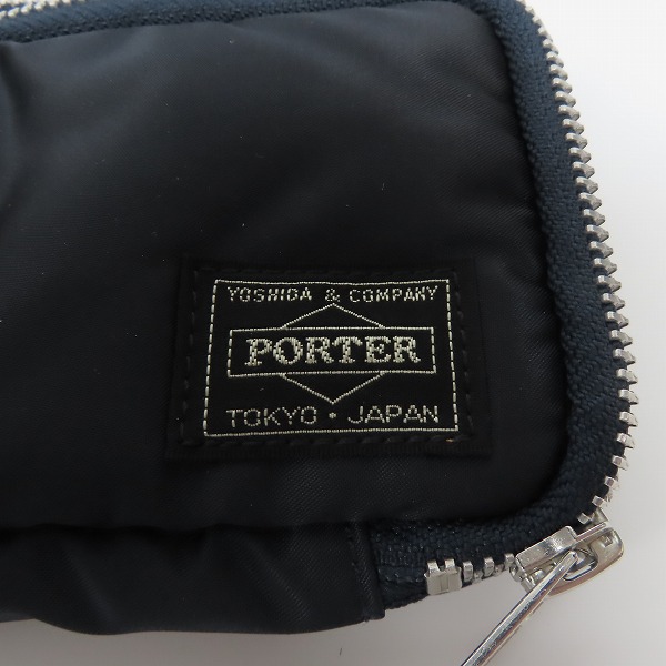 実際に弊社で買取させて頂いたHEAD PORTER/ヘッドポーター タンカーペンケース　ネイビー/紺の画像 6枚目