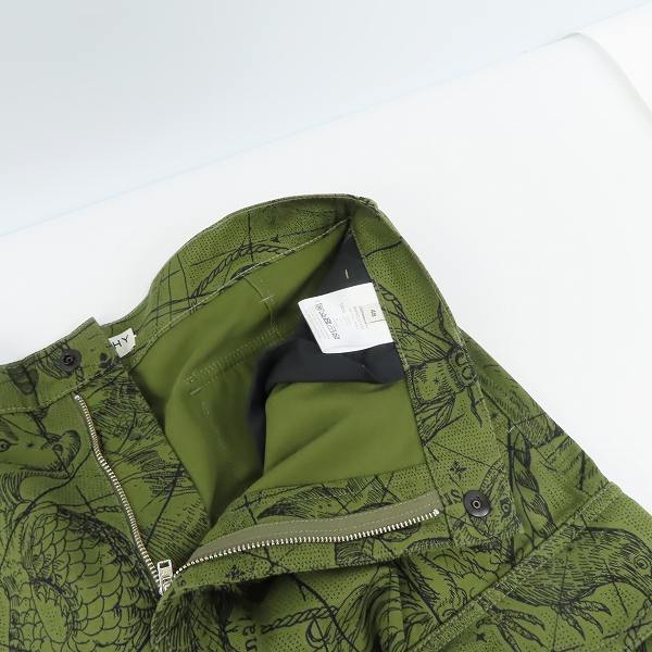 実際に弊社で買取させて頂いた【JPタグ】GIVENCHY/ジバンシィ 20AW ASTRAL PRINTED/アストラルプリント マルチポケット カーゴパンツ BM50L9133A/size：48の画像 5枚目