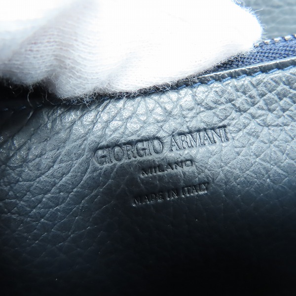 実際に弊社で買取させて頂いたGIORGIO ARMANI/ジョルジオアルマーニ ロングウォレット/長財布の画像 6枚目