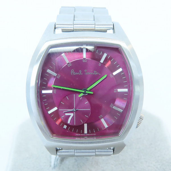 実際に弊社で買取させて頂いたPaul Smith/ポールスミス No.7/ナンバーセブン クォーツ腕時計 1045-T001467【動作未確認】