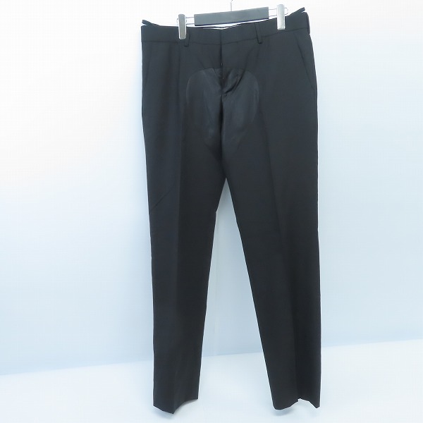 実際に弊社で買取させて頂いたHELMUT LANG/ヘルムートラング ウール スラックス/ドレスパンツ/size：48