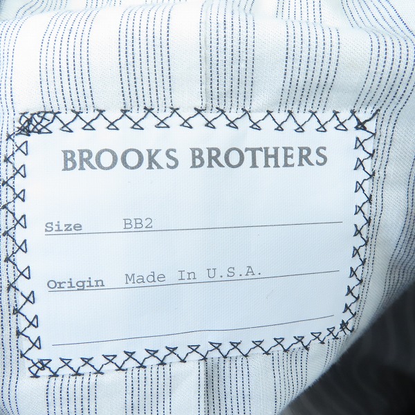 実際に弊社で買取させて頂いたBLACK FLEECE by Brooks Brothers/ブルックスブラザーズ テーラードジャケット/BB2の画像 2枚目