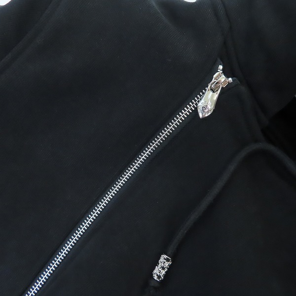 実際に弊社で買取させて頂いたDEAL DESIGN/ディールデザイン ジップアップパーカー ブラック/Lの画像 6枚目