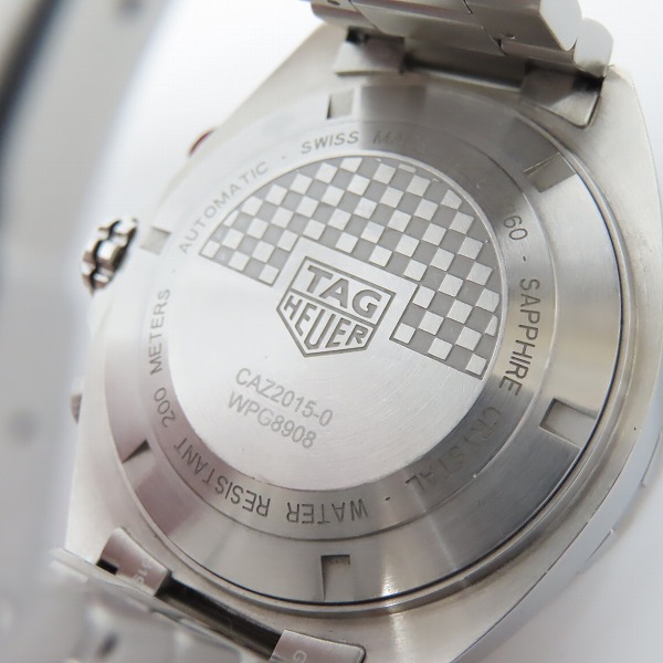 実際に弊社で買取させて頂いたTAG HEUER/タグホイヤー フォーミュラ1 クロノグラフ CAZ2015-0の画像 4枚目