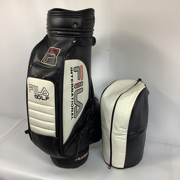 実際に弊社で買取させて頂いたFILA/フィラ 6分割キャディバッグの画像 1枚目