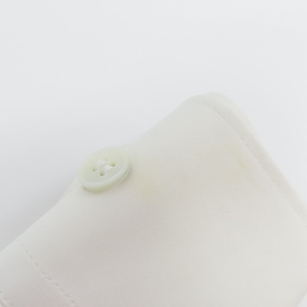 実際に弊社で買取させて頂いたHELMUT LANG/ヘルムートラング 長袖シャツ ホワイト/41の画像 4枚目