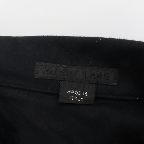 実際に弊社で買取させて頂いたHELMUT LANG/ヘルムートラング 長袖ポロシャツ/Sの画像 2枚目