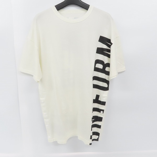 実際に弊社で買取させて頂いたuniform experiment/ユニフォームエクスペリメント SIDE VENTILATION TEE Tシャツ UE-192027/3