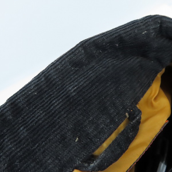 実際に弊社で買取させて頂いたCALEE/キャリー コーデュロイ ジャケット ブラック/Lの画像 6枚目