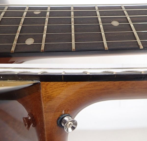 実際に弊社で買取させて頂いた★Epiphone/エピフォン AJ-100 NA アコースティックギター/アコギ ソフトケース付の画像 3枚目