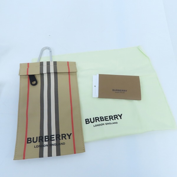 実際に弊社で買取させて頂いたBURBERRY/バーバリー アイコンストライプ フォン ケース/ポーチ の画像 6枚目