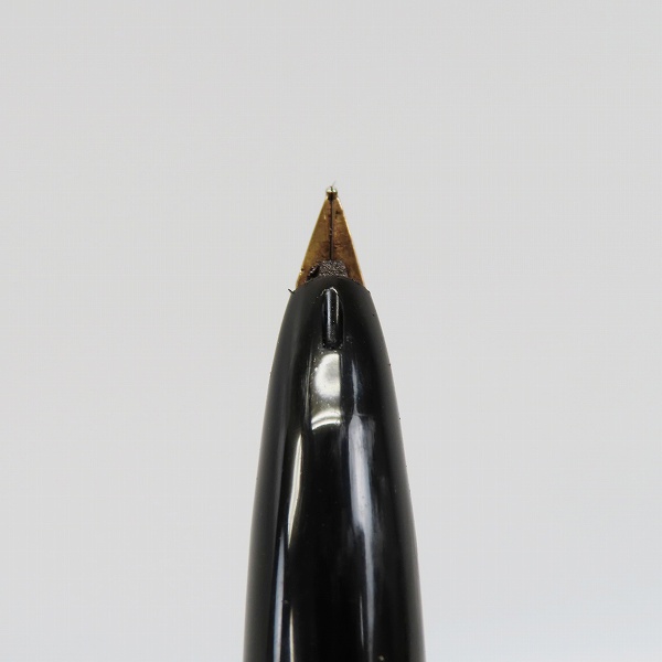 実際に弊社で買取させて頂いたSHEAFFER/シェーファー ゴールド/ブラック ペン先刻印：14K/585の画像 2枚目