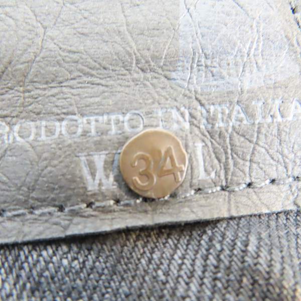 実際に弊社で買取させて頂いたDIESEL BLACK GOLD/ディーゼルブラックゴールド コーティング加工 デニムパンツ /W34の画像 6枚目