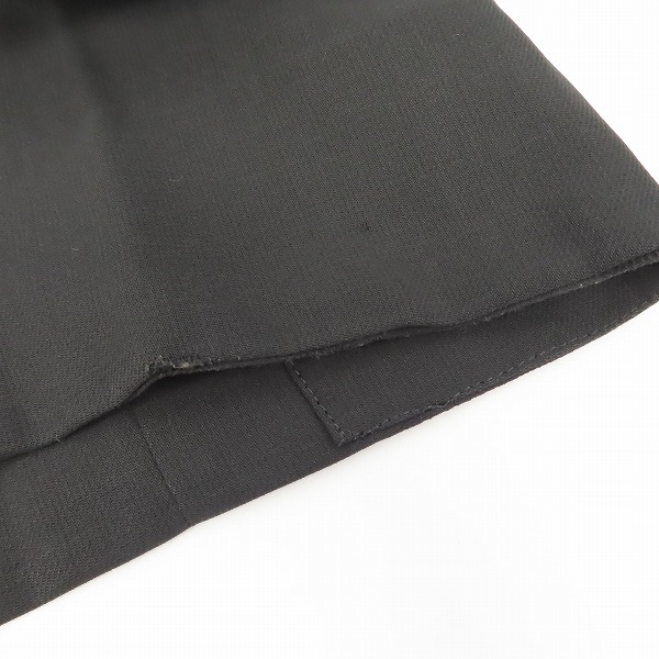 実際に弊社で買取させて頂いたGIORGIO ARMANI/ジョルジオアルマーニ ジャケット/パンツ セットアップ ブラック/44の画像 8枚目