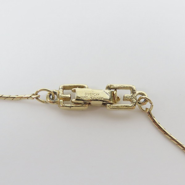 実際に弊社で買取させて頂いたGIVENCHY/ジバンシィ ゴールドカラー ネックレスの画像 1枚目