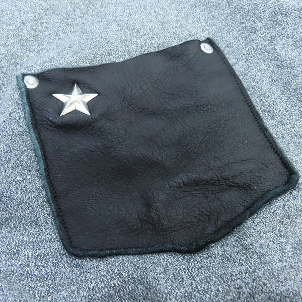 実際に弊社で買取させて頂いたSCHOTT BROS./ ショットブロス レザーポケット/ワンスター  ヘビーウェイト半袖Tシャツ グレー 3163030/Lの画像 5枚目