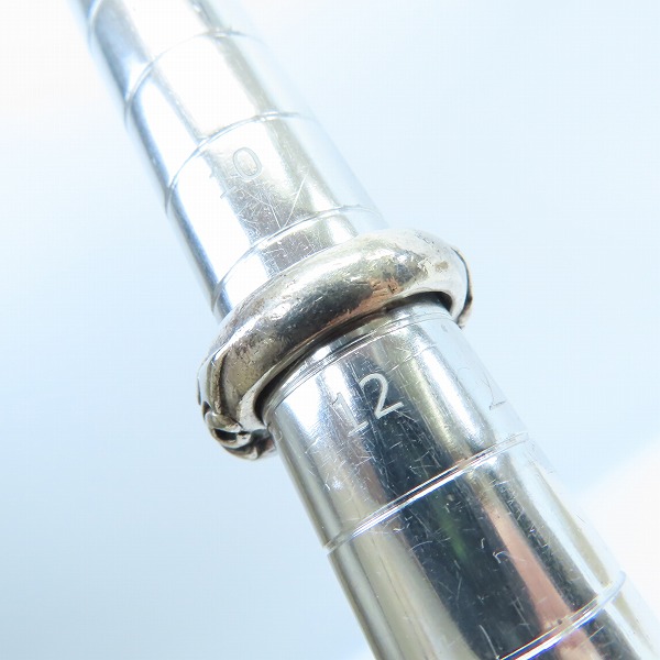 実際に弊社で買取させて頂いたCRAZY PIG/クレイジーピッグ TWO SKULLS TUDOR RING 2スカルチューダーリング 11-11.5号の画像 8枚目