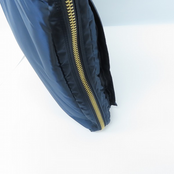 実際に弊社で買取させて頂いたHEAD PORTER/ヘッドポーター TANKER/タンカー ガーメントケース ネイビーの画像 2枚目