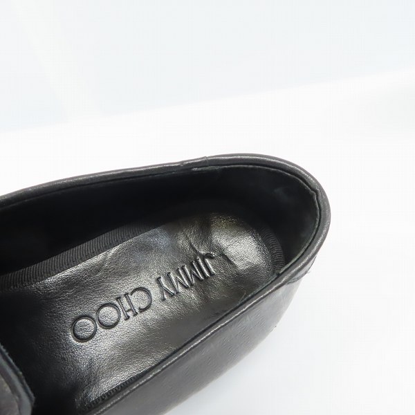 実際に弊社で買取させて頂いたJimmy Choo/ジミーチュウ タッセル ローファー/41の画像 4枚目