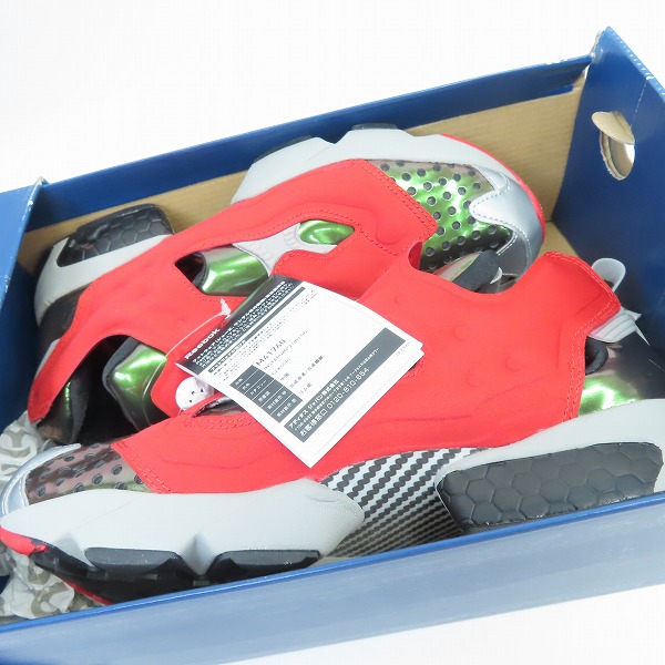 実際に弊社で買取させて頂いた【未使用】リーボック×メガハウス インスタ ポンプ フューリー/攻殻機動隊 ロジコマ M41760/27.0の画像 7枚目