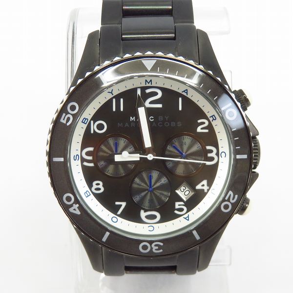 実際に弊社で買取させて頂いたMARC BY MARC JACOBS/マークバイマークジェイコブス クォーツ 腕時計 MBM5025【動作未確認】