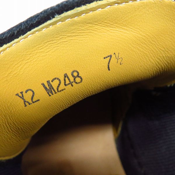 実際に弊社で買取させて頂いたGIORGIO ARMANI/ジョルジオ アルマーニ レザーシューズ/ブーツ/7.5の画像 5枚目