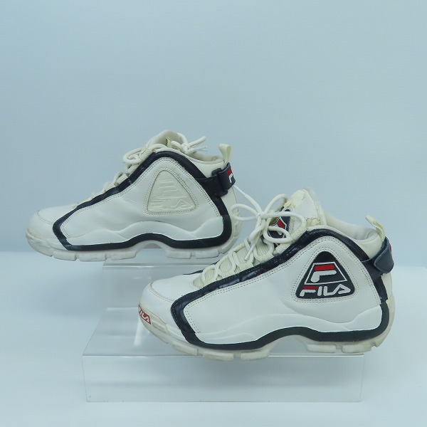 実際に弊社で買取させて頂いた【観賞用】FILA/フィラ GRANT HILL Ⅱ MID/グランドヒル バッシュ スニーカー/9の画像 3枚目