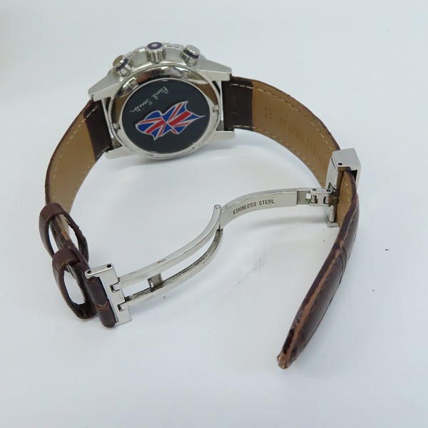 実際に弊社で買取させて頂いたPaul Smith/ポールスミス クロノグラフ J550-T013121【動作未確認】の画像 2枚目