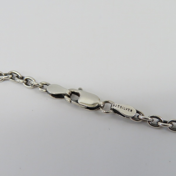 実際に弊社で買取させて頂いたDEAL DESIGN/ディールデザイン タイニーリリークロス シルバーネックレスの画像 5枚目